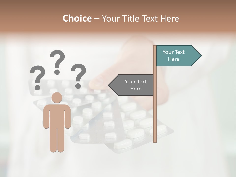 Narcotic Care Tablets PowerPoint Template