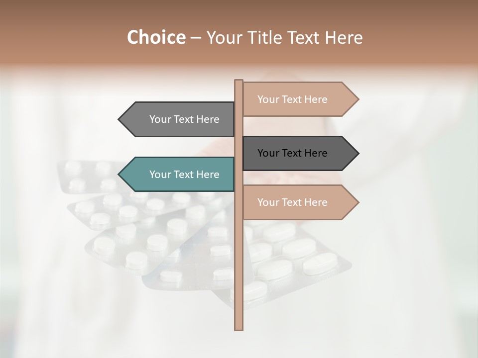 Narcotic Care Tablets PowerPoint Template