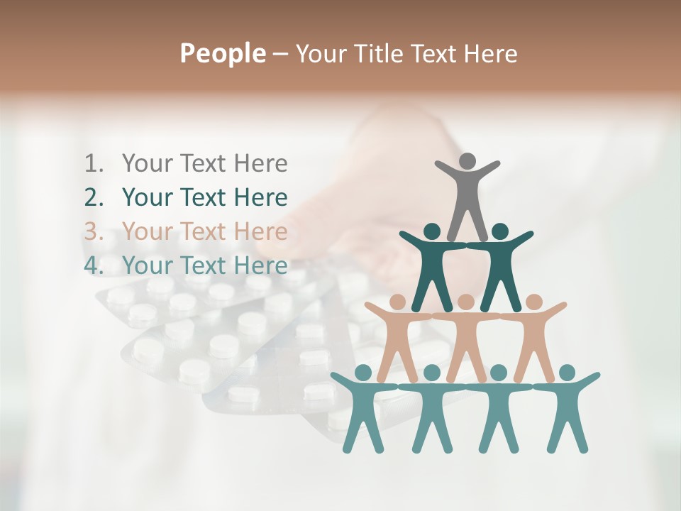 Narcotic Care Tablets PowerPoint Template