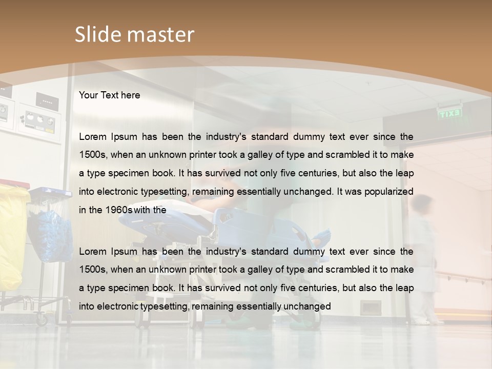 Hygiene Patient Health Care PowerPoint Template