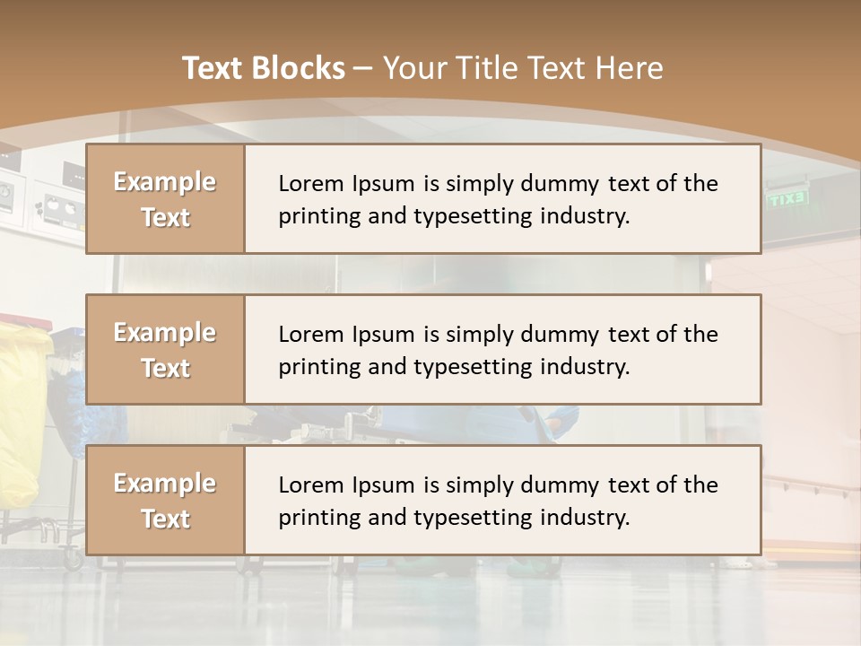 Hygiene Patient Health Care PowerPoint Template