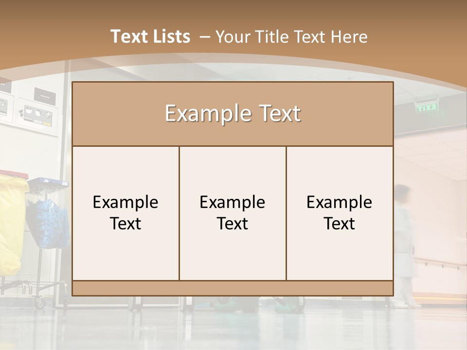 Hygiene Patient Health Care PowerPoint Template