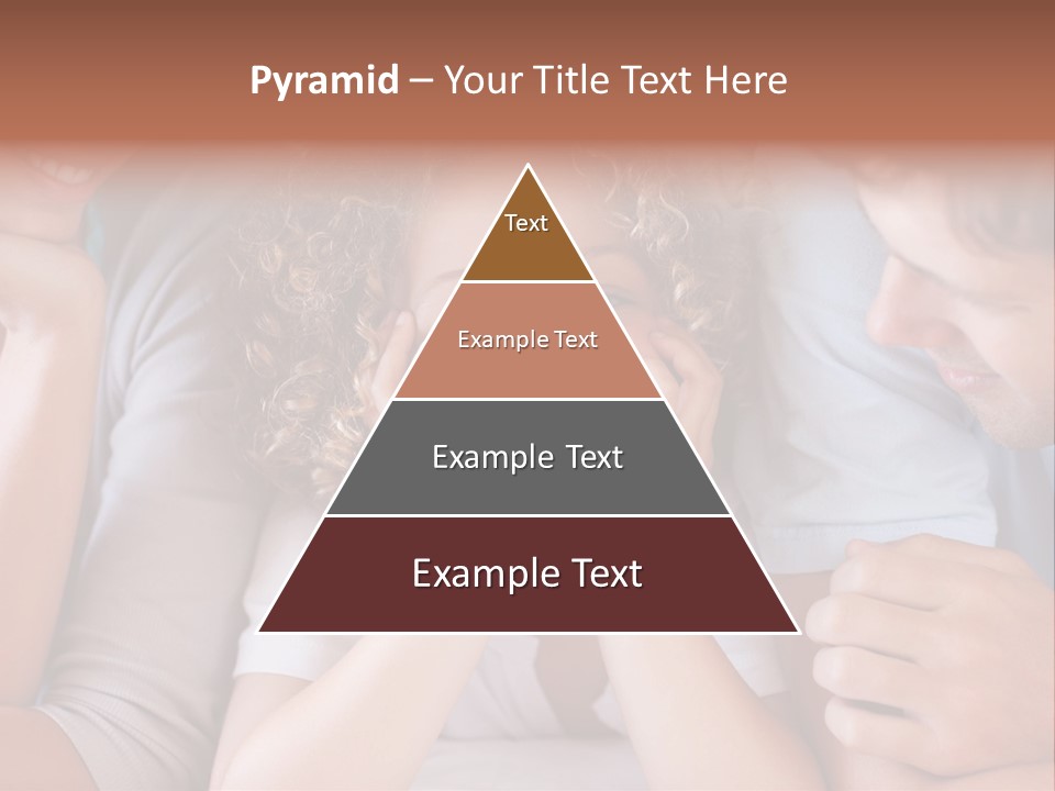 Playful Mixedrace Mother PowerPoint Template