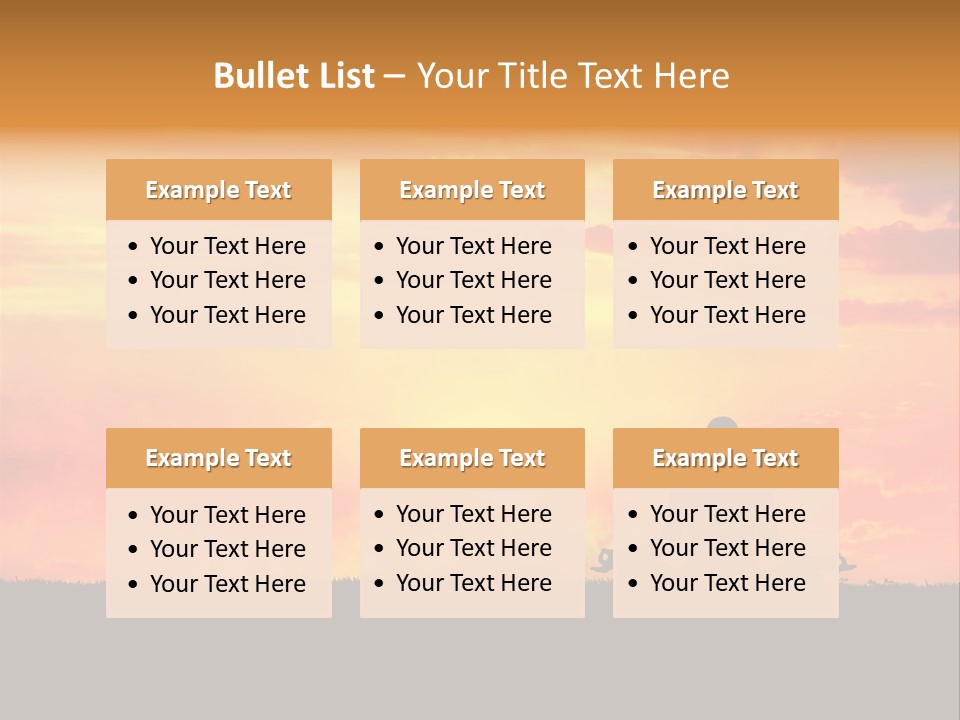 Sun Practice Relax PowerPoint Template