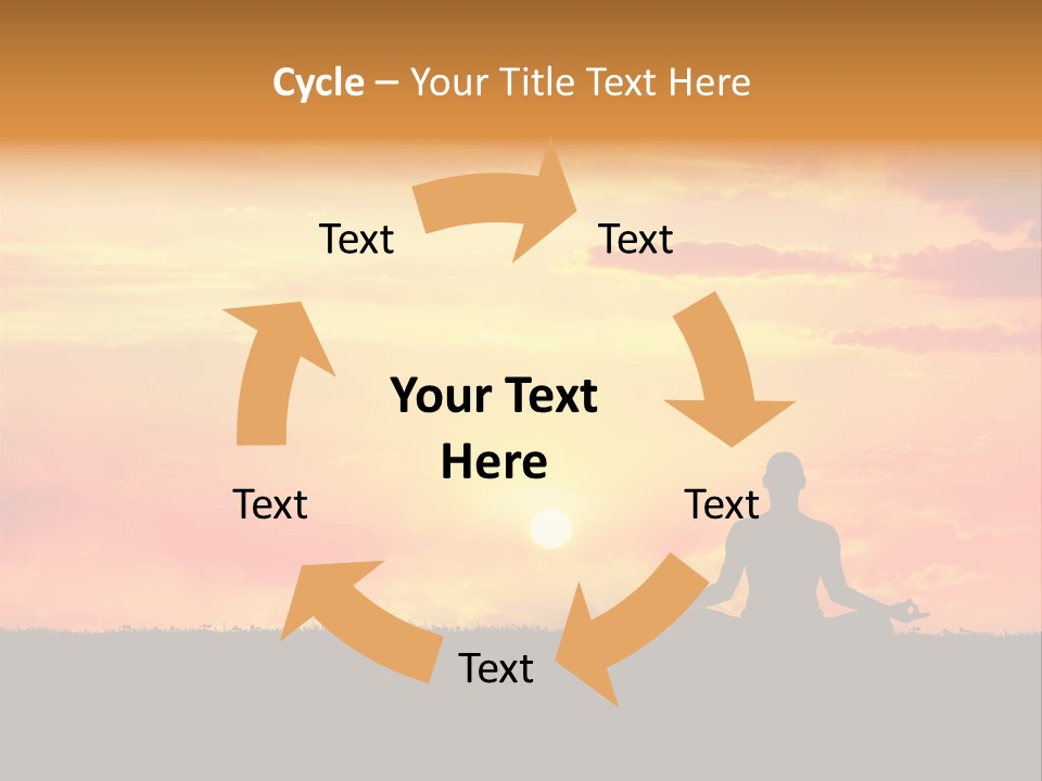 Sun Practice Relax PowerPoint Template