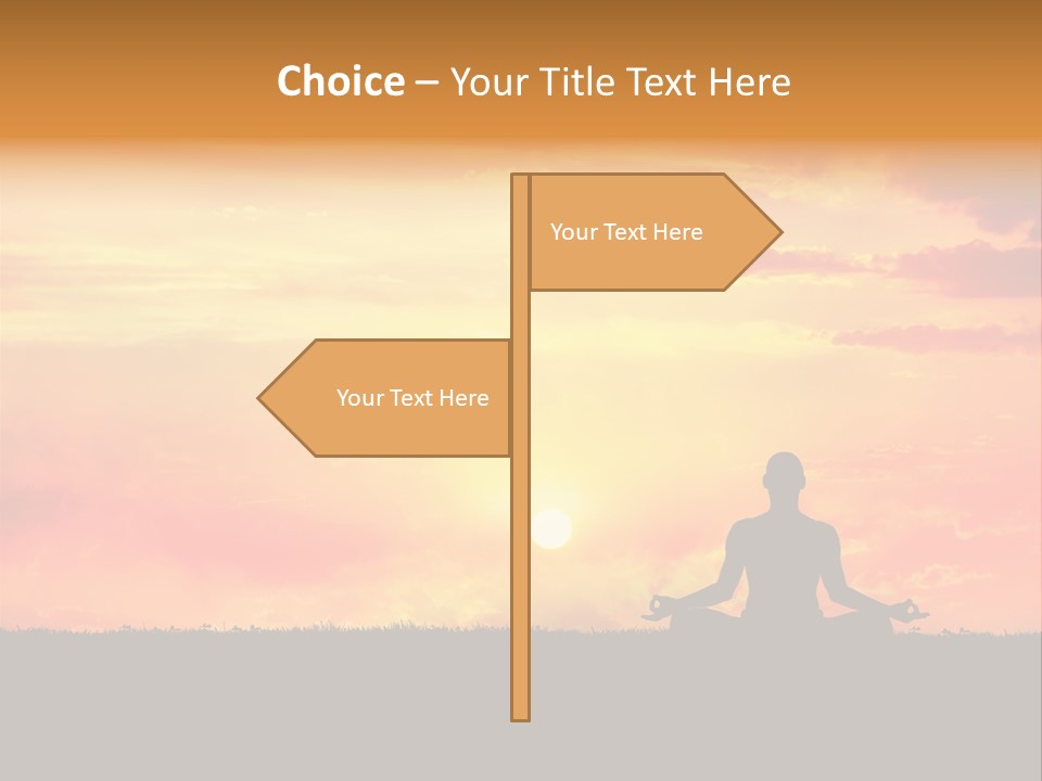 Sun Practice Relax PowerPoint Template
