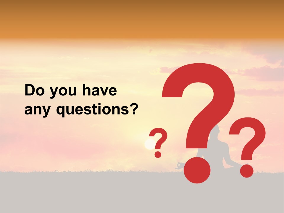 Sun Practice Relax PowerPoint Template