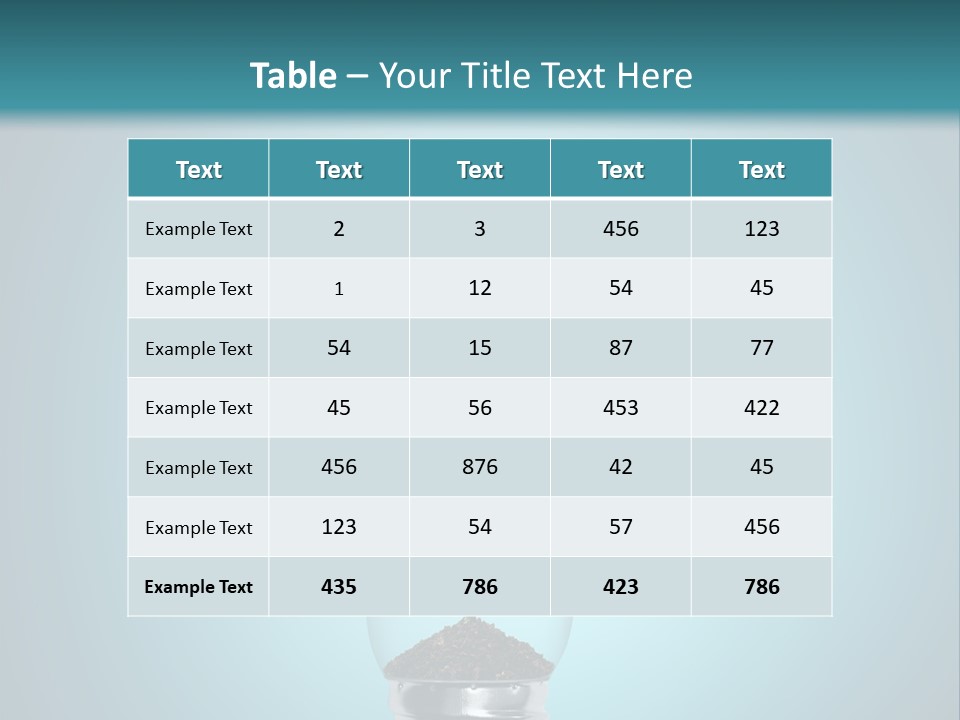 A Light Bulb With A Tree Inside Of It PowerPoint Template