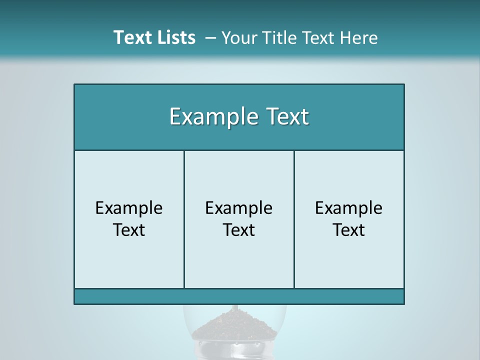 A Light Bulb With A Tree Inside Of It PowerPoint Template