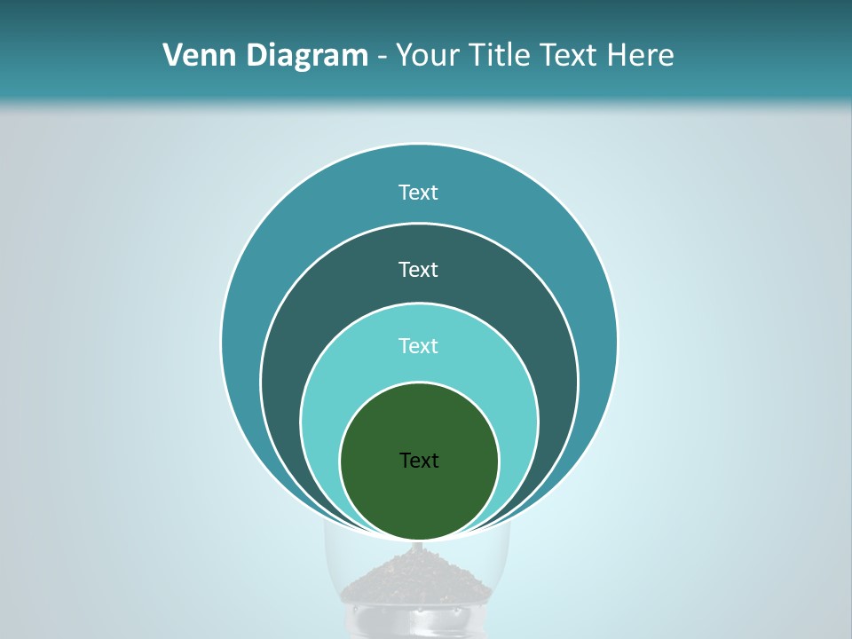 A Light Bulb With A Tree Inside Of It PowerPoint Template