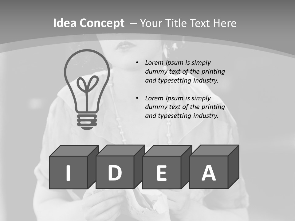 Sad Pain Ache PowerPoint Template