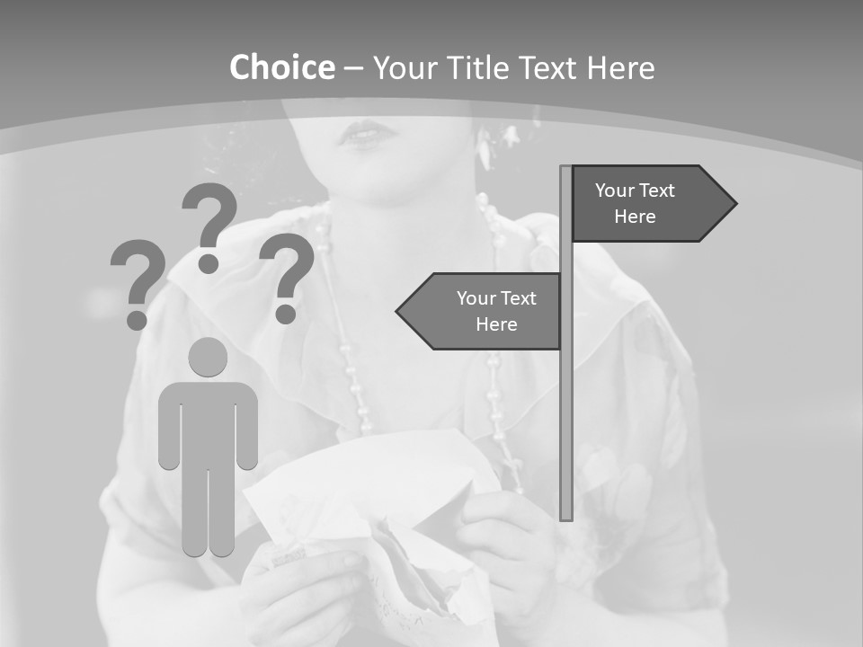 Sad Pain Ache PowerPoint Template