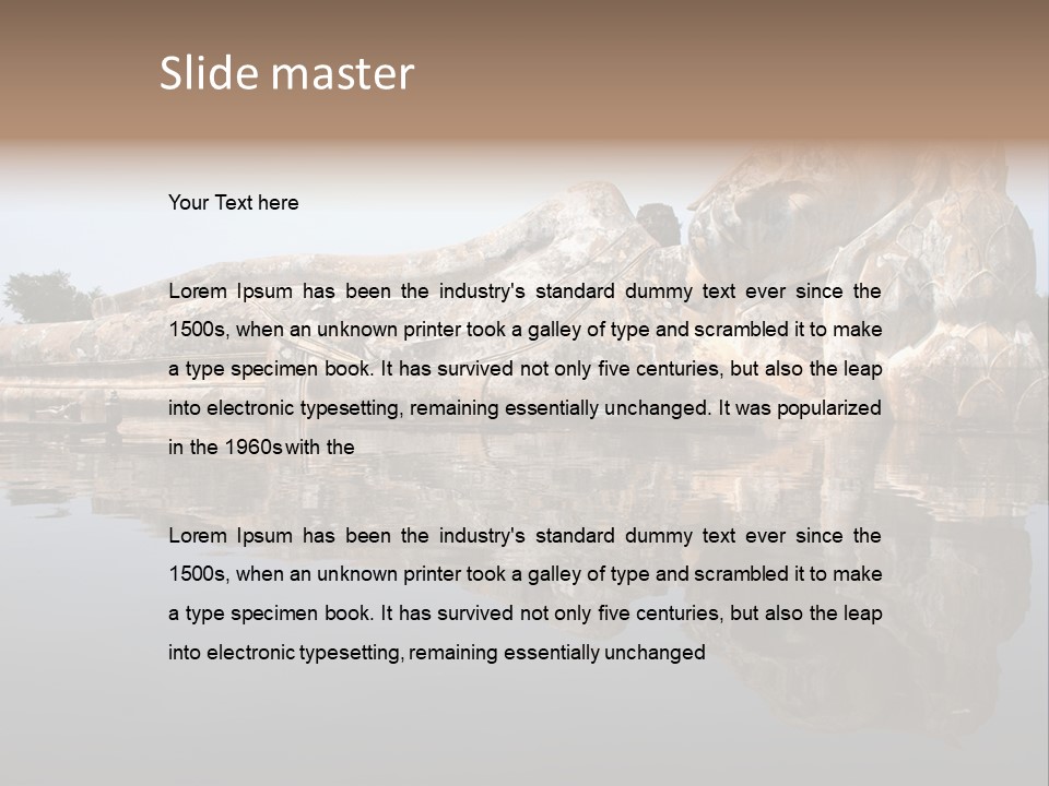 Thailand Religion Temple PowerPoint Template