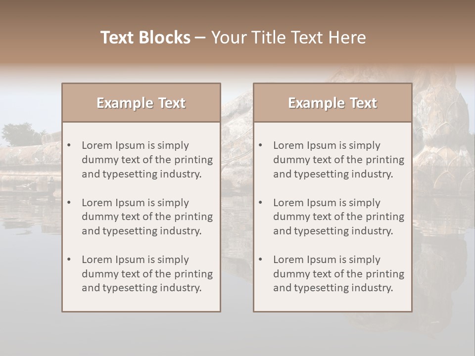 Thailand Religion Temple PowerPoint Template