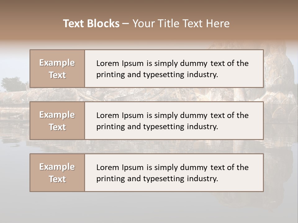 Thailand Religion Temple PowerPoint Template