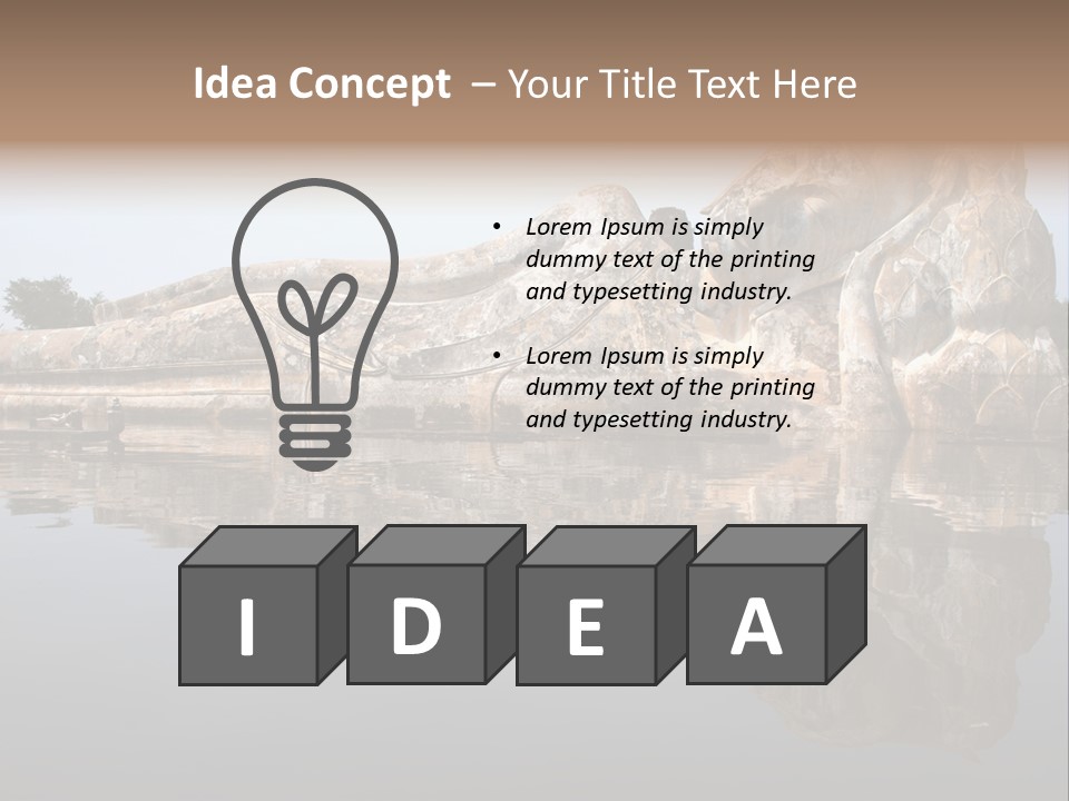 Thailand Religion Temple PowerPoint Template