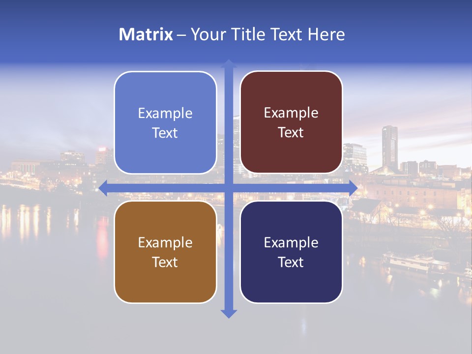 Cruise Destinations Scene PowerPoint Template