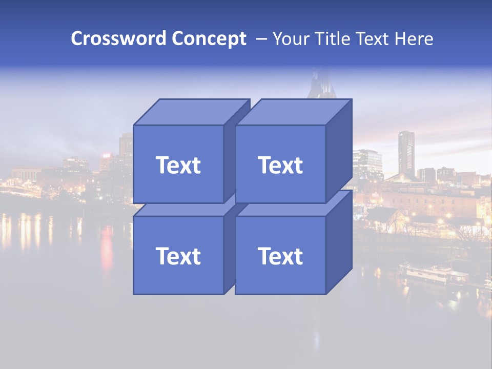 Cruise Destinations Scene PowerPoint Template