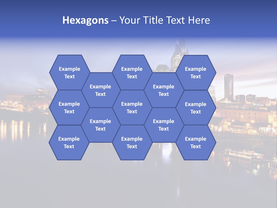 Cruise Destinations Scene PowerPoint Template