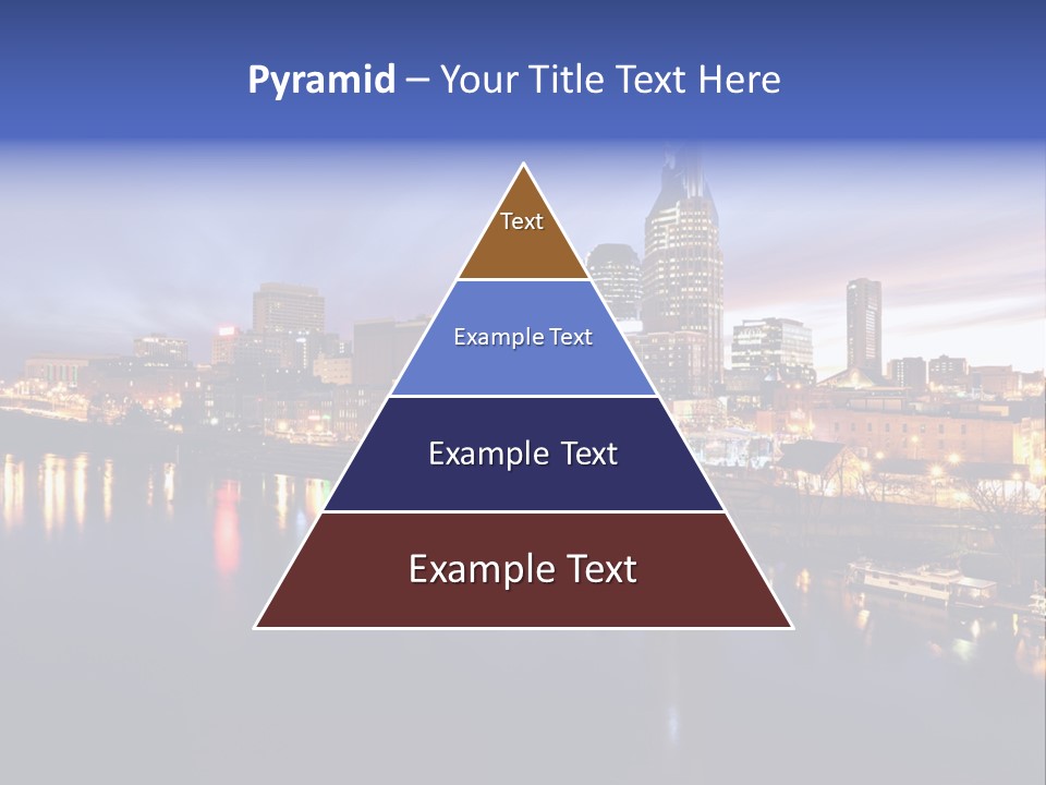 Cruise Destinations Scene PowerPoint Template