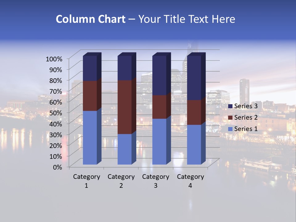 Cruise Destinations Scene PowerPoint Template