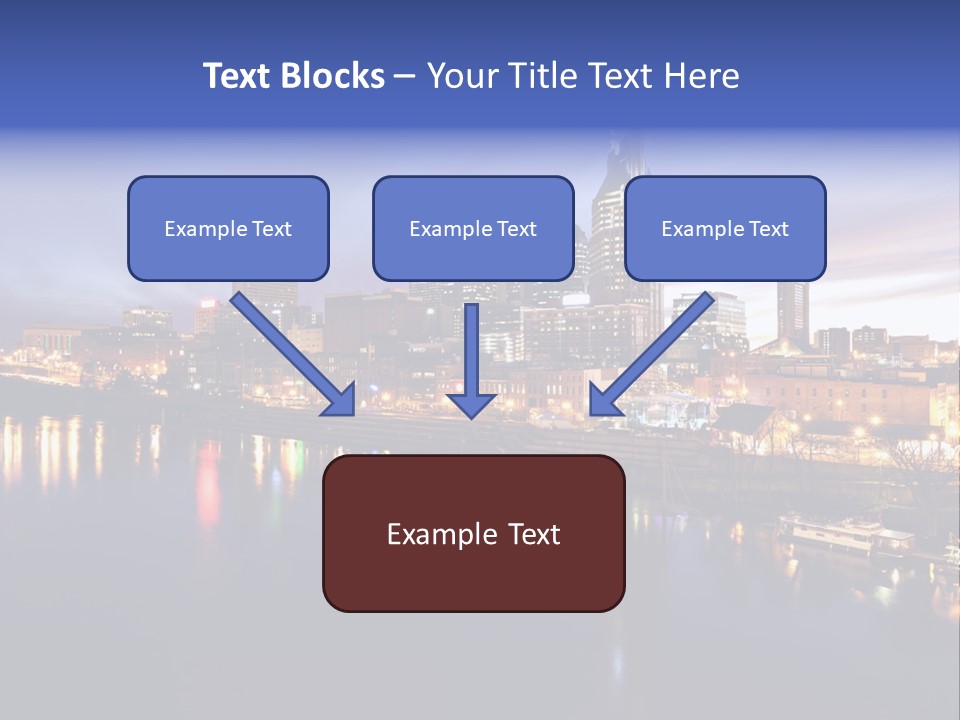 Cruise Destinations Scene PowerPoint Template