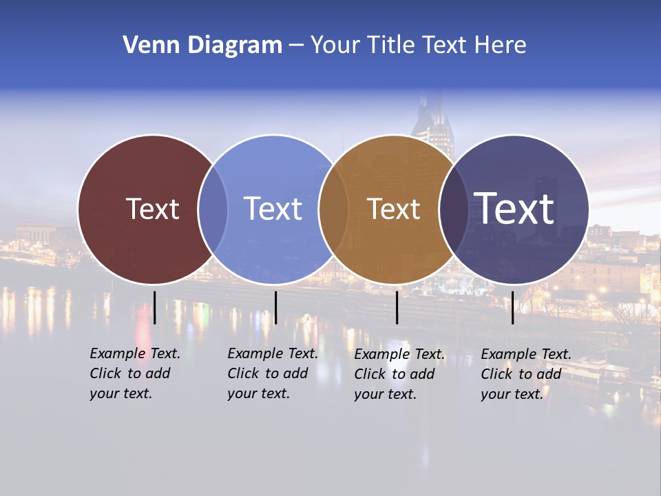 Cruise Destinations Scene PowerPoint Template