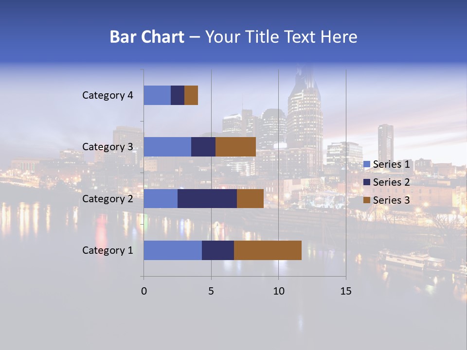 Cruise Destinations Scene PowerPoint Template