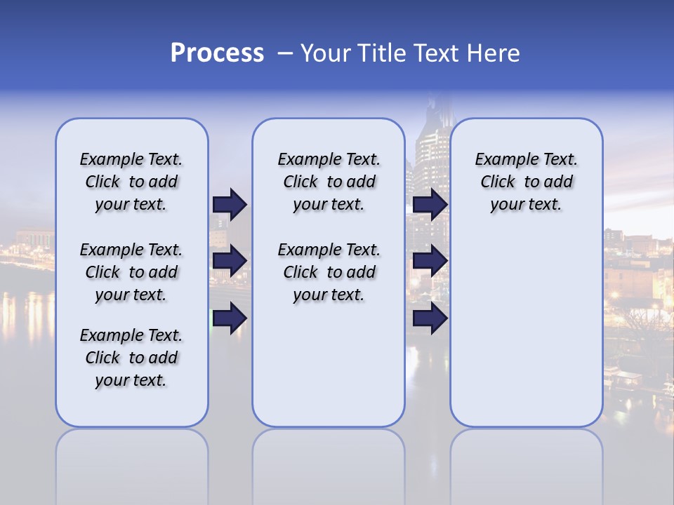 Cruise Destinations Scene PowerPoint Template