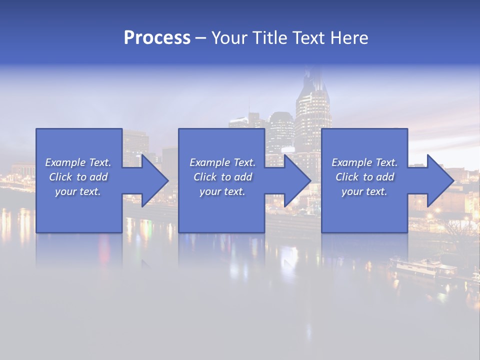 Cruise Destinations Scene PowerPoint Template