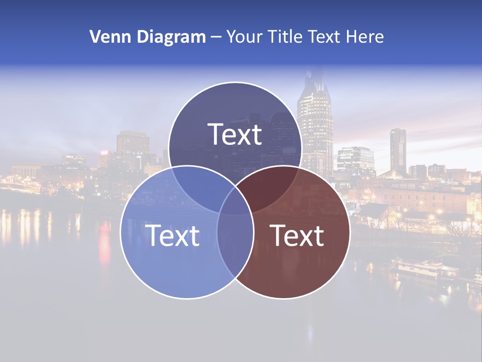 Cruise Destinations Scene PowerPoint Template