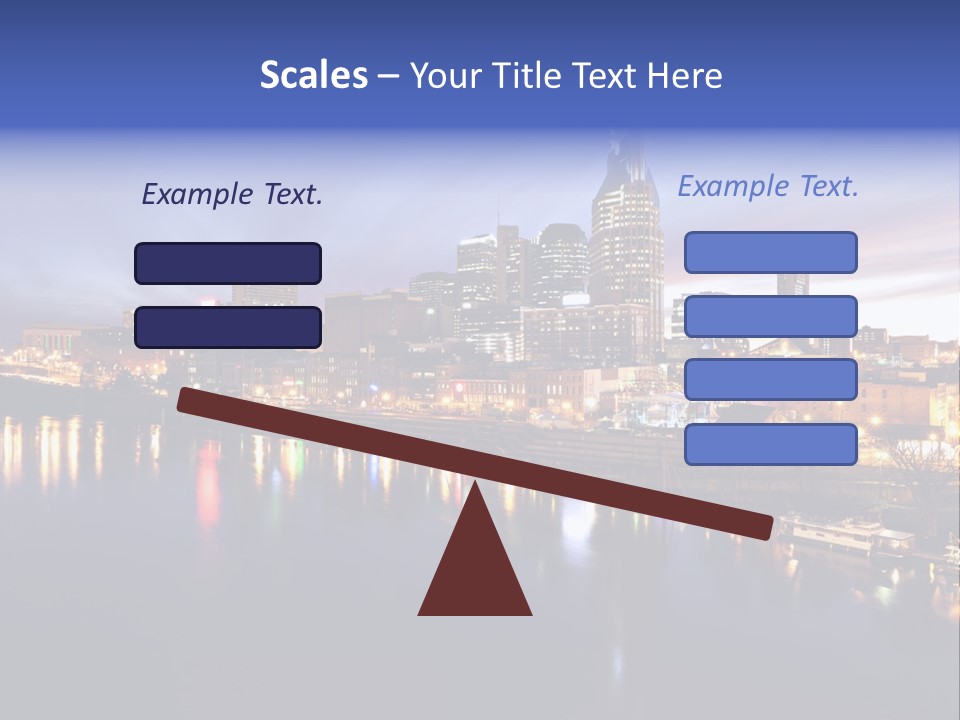 Cruise Destinations Scene PowerPoint Template