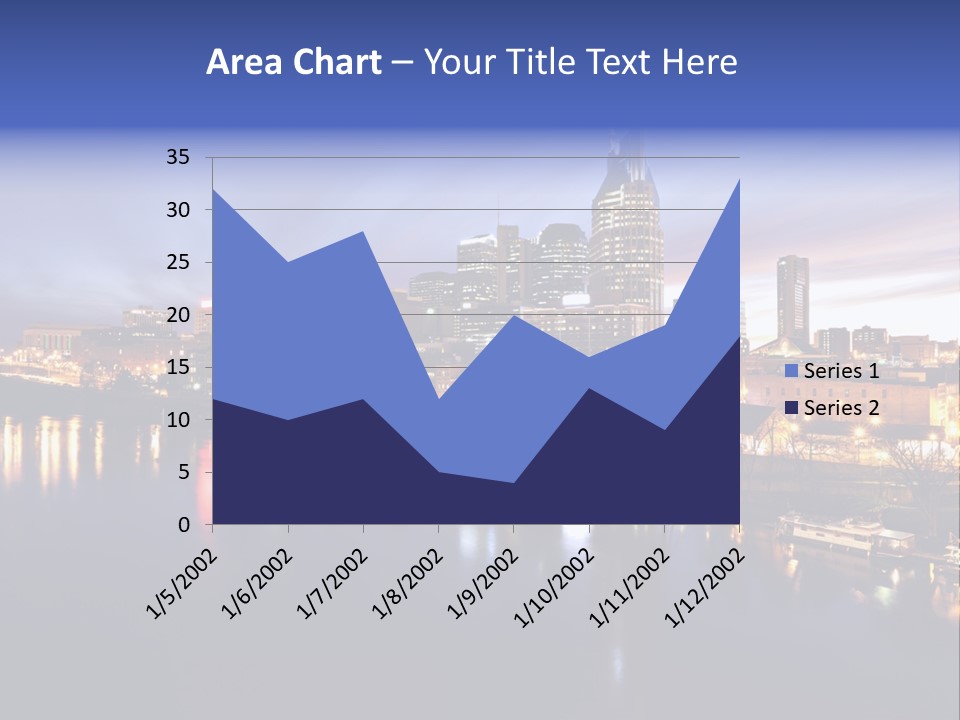 Cruise Destinations Scene PowerPoint Template