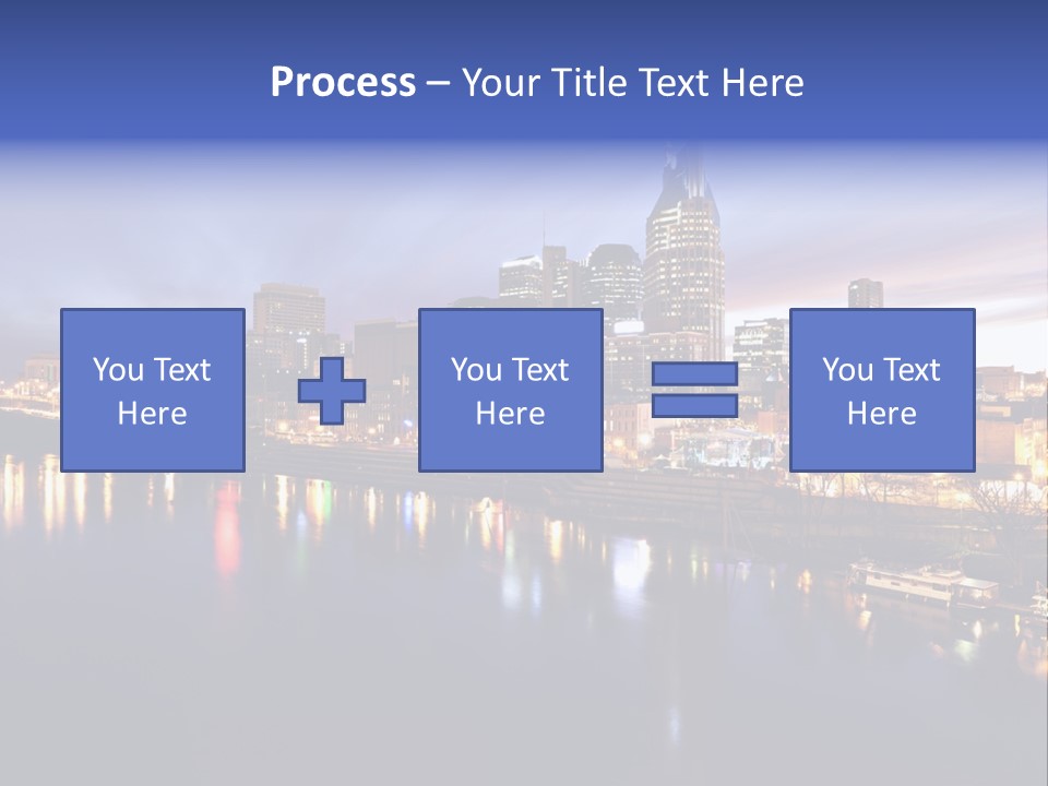 Cruise Destinations Scene PowerPoint Template