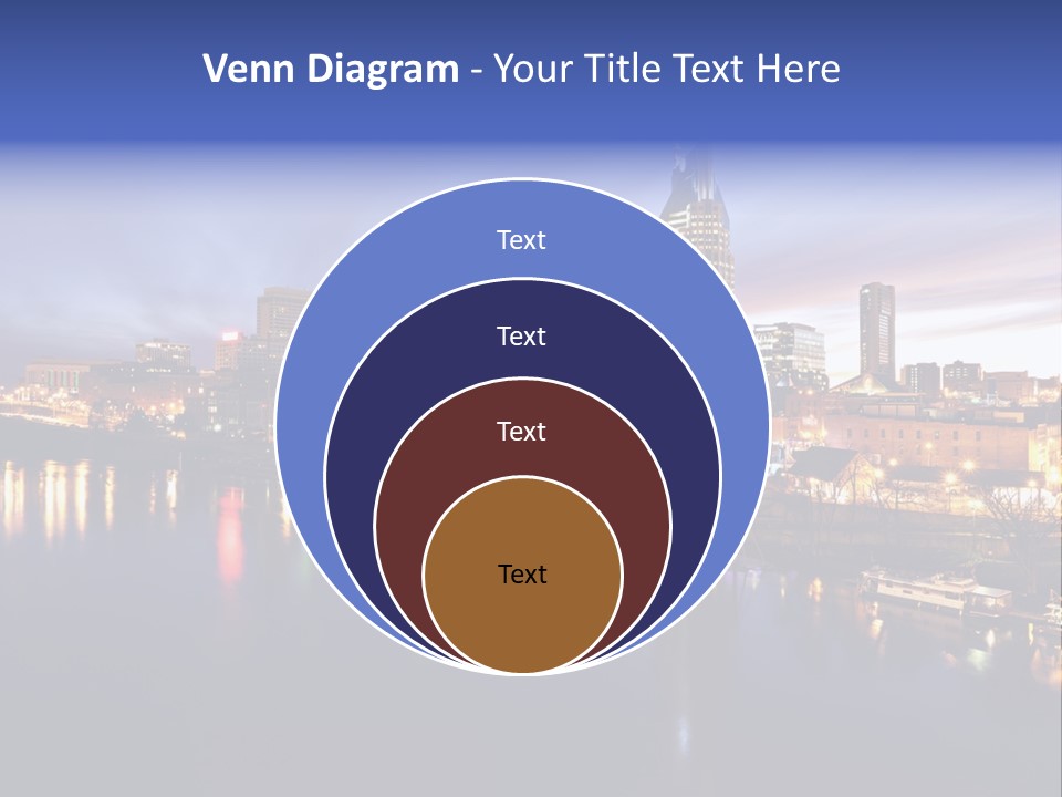 Cruise Destinations Scene PowerPoint Template