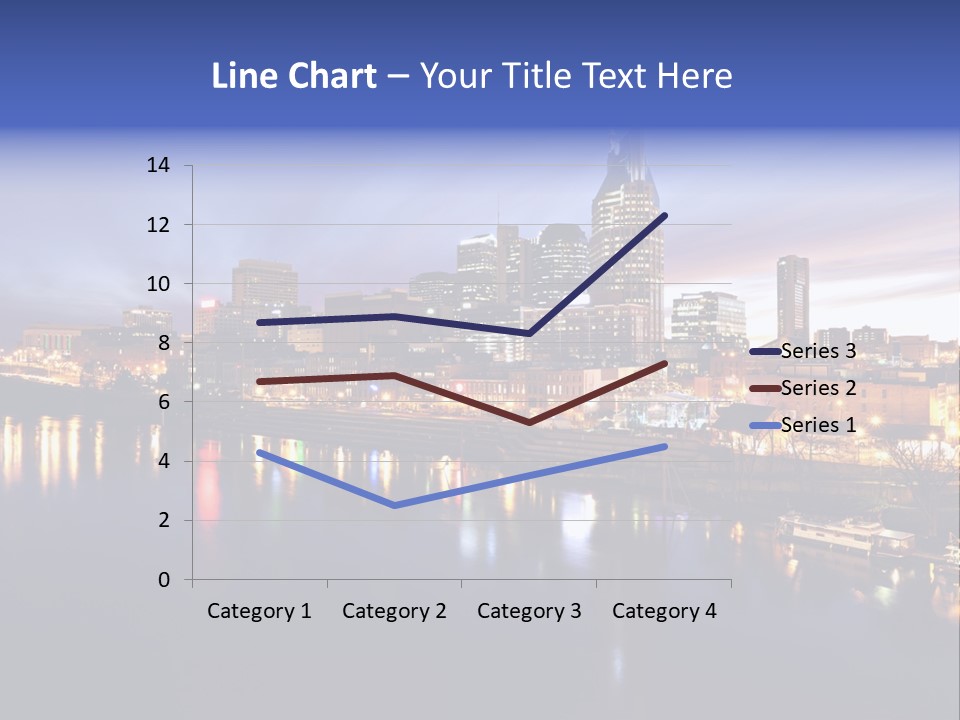 Cruise Destinations Scene PowerPoint Template