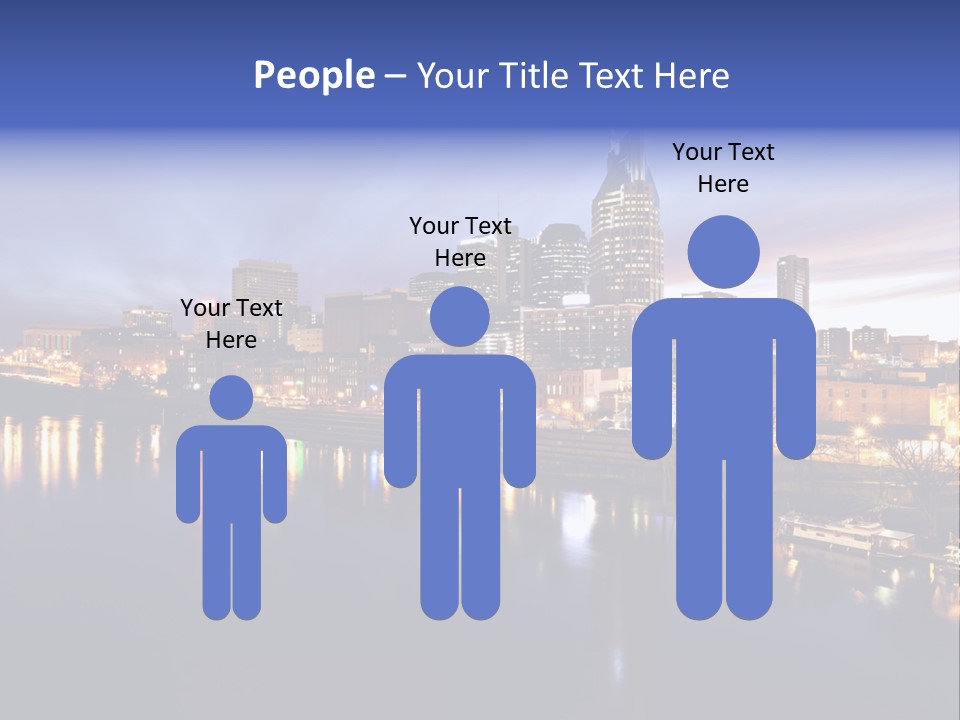 Cruise Destinations Scene PowerPoint Template