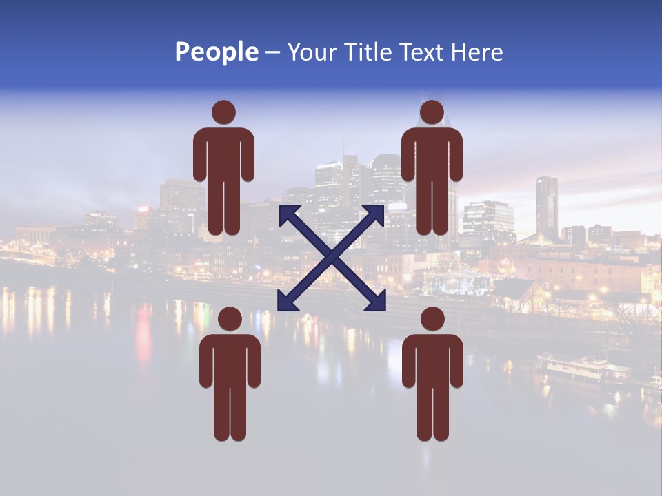 Cruise Destinations Scene PowerPoint Template