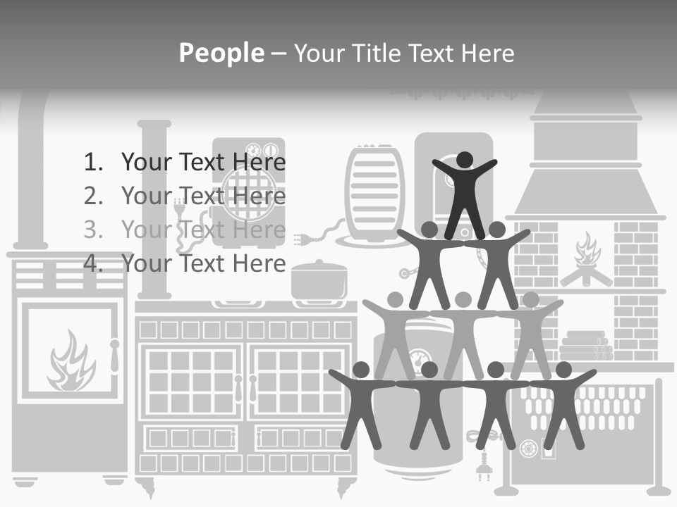 Vegetarian Pure Vitamin PowerPoint Template