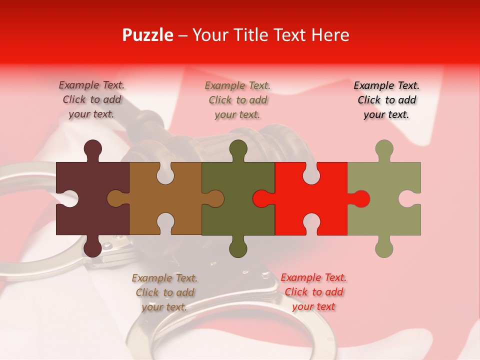 Courtroom Government Jury PowerPoint Template