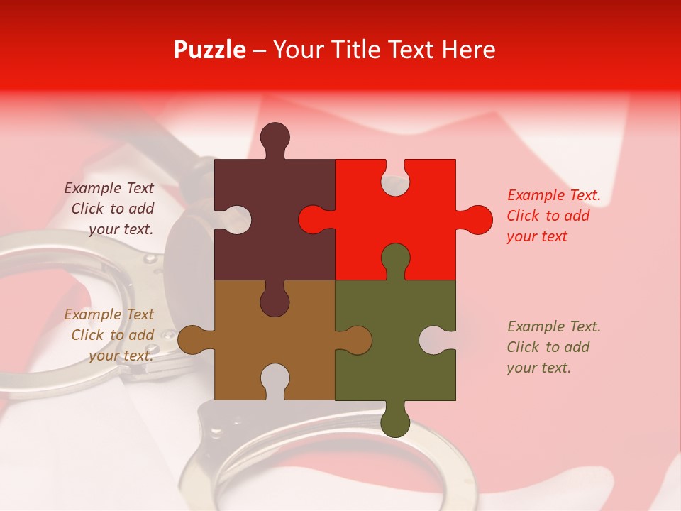 Courtroom Government Jury PowerPoint Template