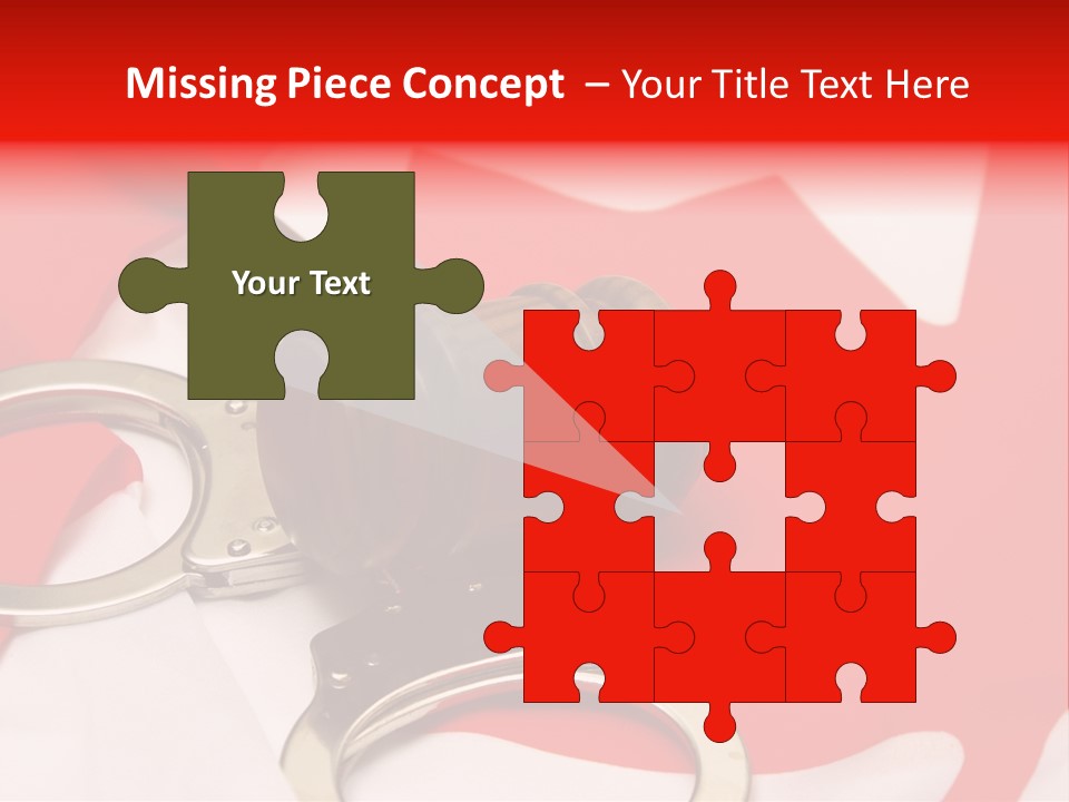 Courtroom Government Jury PowerPoint Template