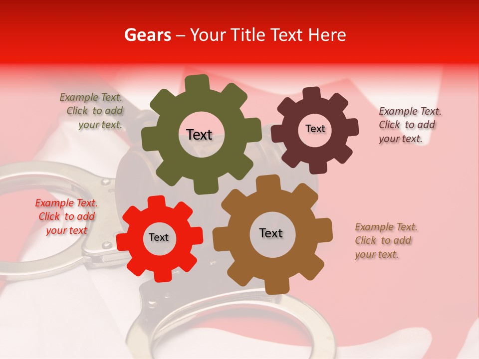 Courtroom Government Jury PowerPoint Template