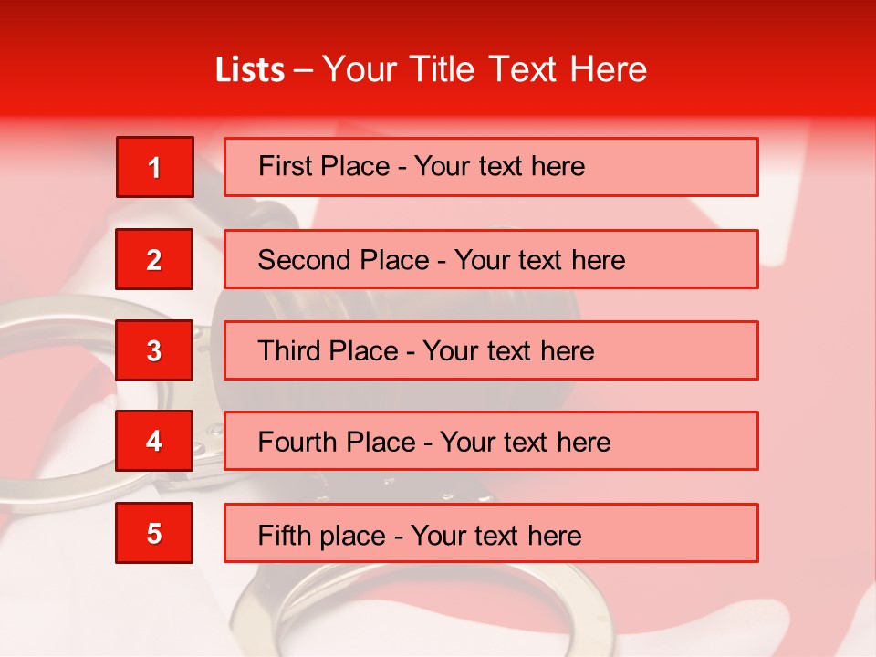 Courtroom Government Jury PowerPoint Template