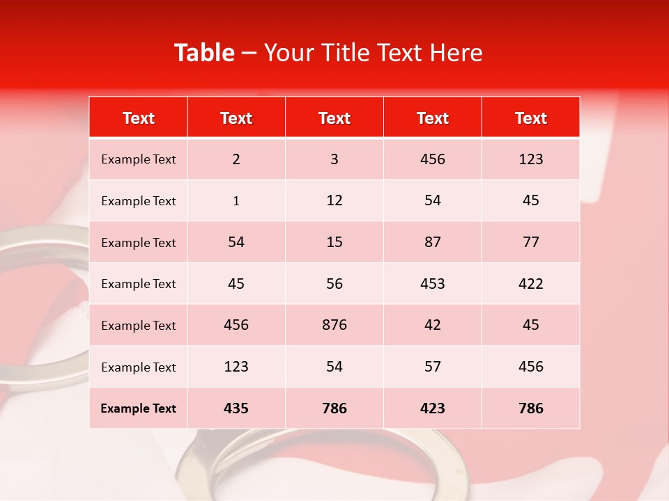 Courtroom Government Jury PowerPoint Template
