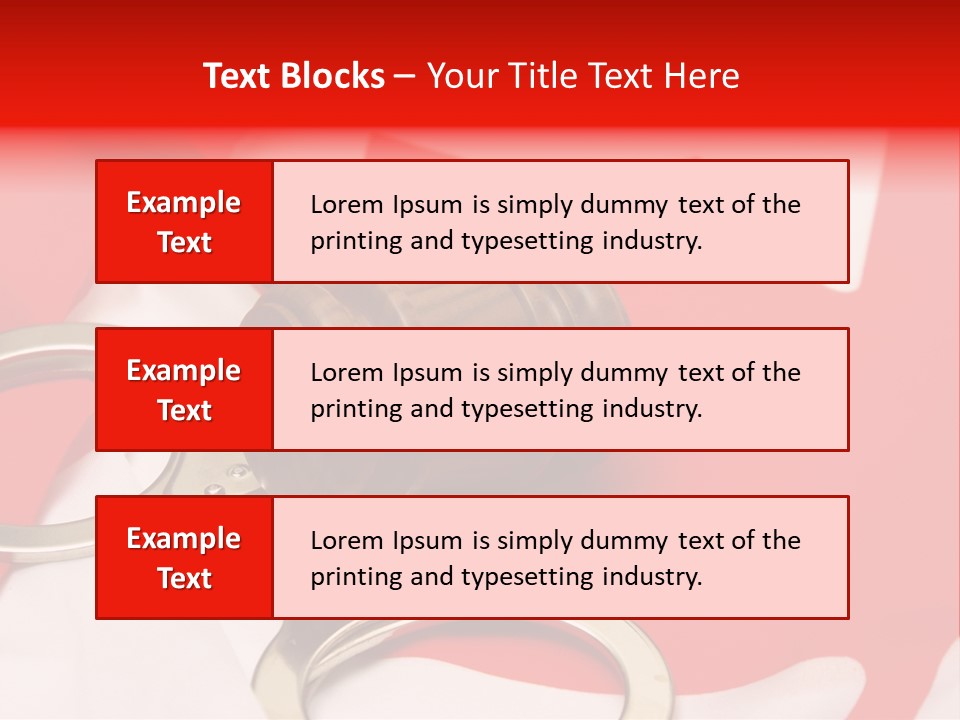 Courtroom Government Jury PowerPoint Template