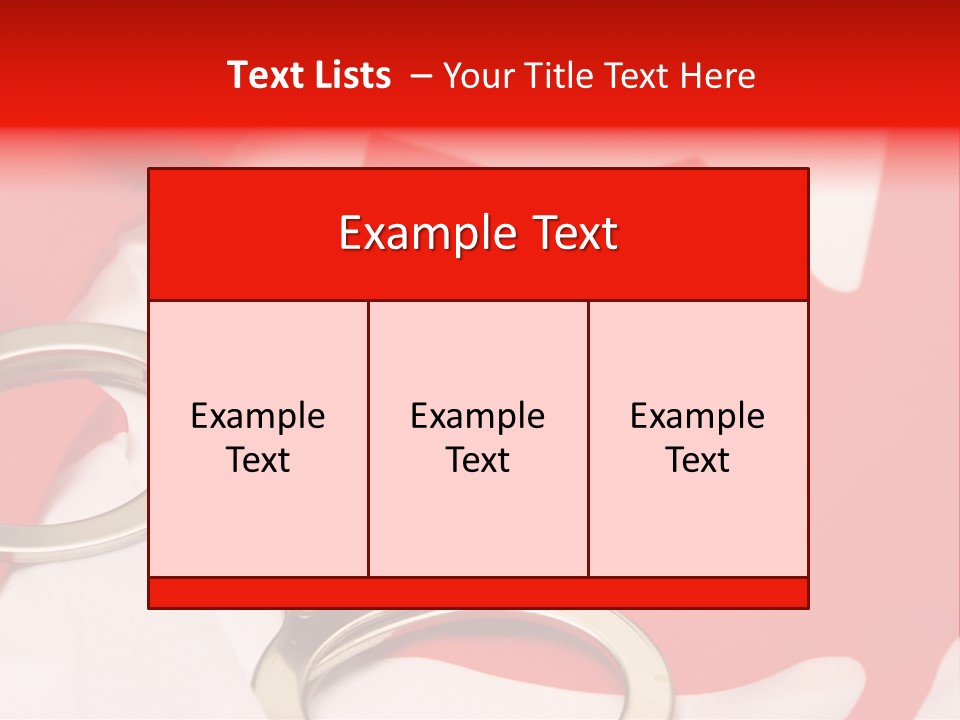 Courtroom Government Jury PowerPoint Template