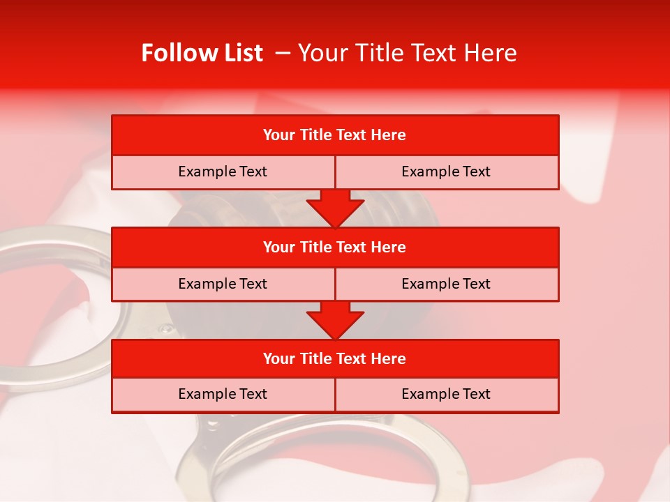 Courtroom Government Jury PowerPoint Template