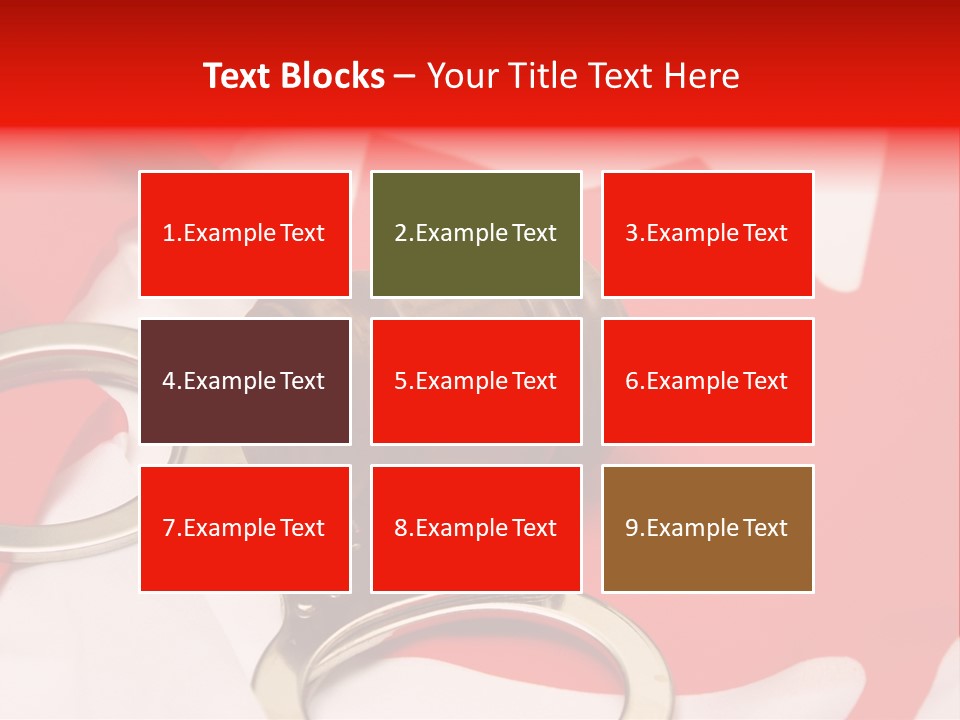 Courtroom Government Jury PowerPoint Template