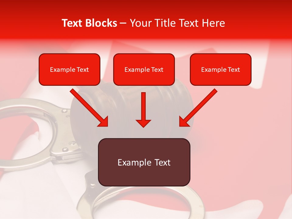 Courtroom Government Jury PowerPoint Template